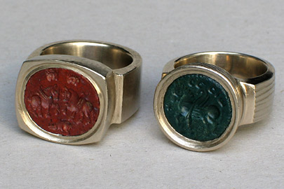 Ring Turmalin (Rubellit), Palladium 950 und Steinfassung in Silber